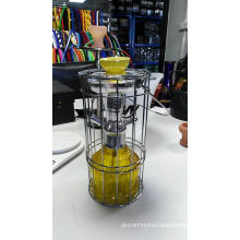 Woyu aluminum narguile glass chicha shisha cage mini portable hookah